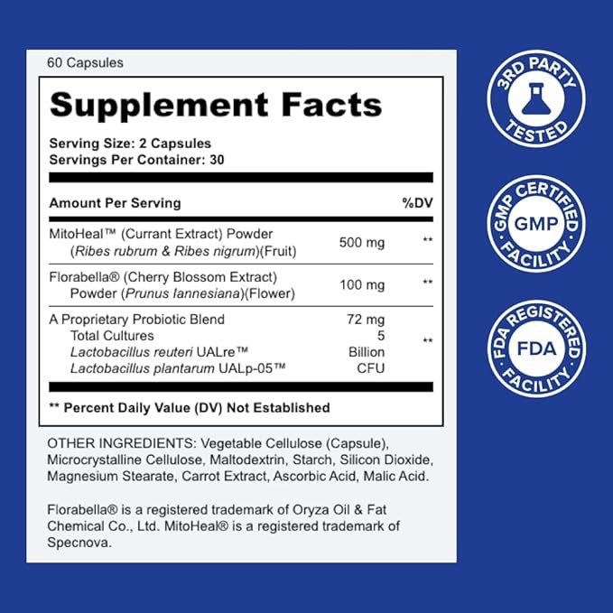 Gundry MD BioSkin Youth Complex – Anti-Aging Skin, Hair & Elasticity Support, 60 Capsules