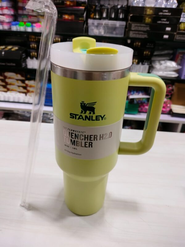 Stanley Quencher Tumbler 40oz – Insulated Stainless Steel Travel Cup with Handle