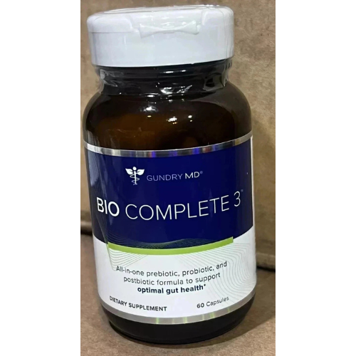Gundry MD Bio Complete 3 Supplement 60 Capsules Optimal Gut Health Brand new
