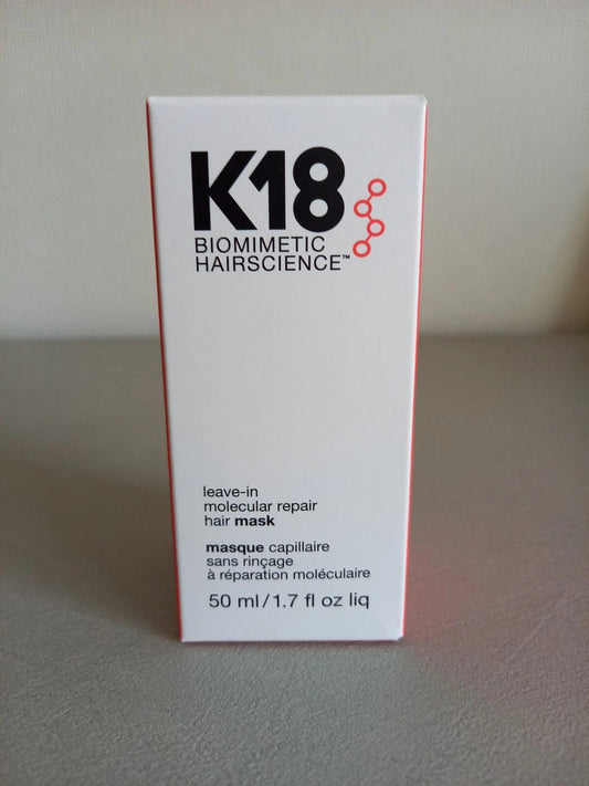 K18 Leave-In Molecular Repair Hair Mask – 1.7 oz Treatment for Damaged Hair