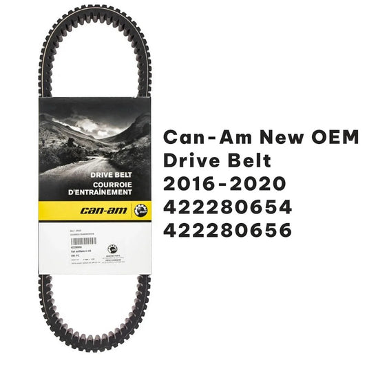 Can-Am OEM Drive Belt 422280654 / 422280656 – Genuine ATV/UTV Replacement (2016–2020)