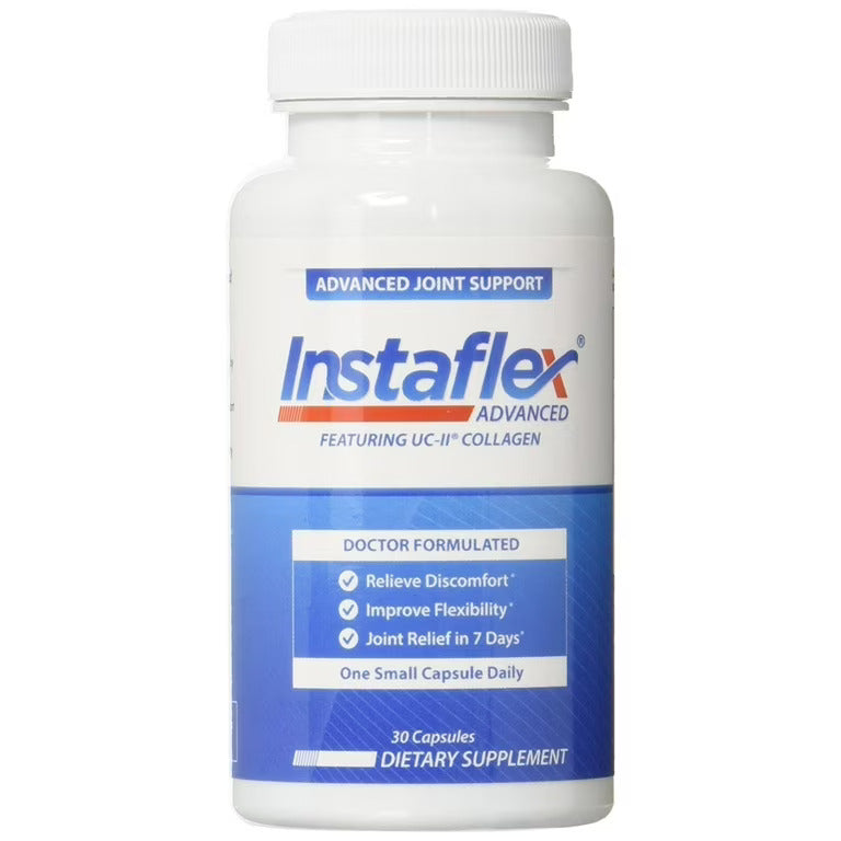Instaflex Advanced Joint Support Supplement – Turmeric, Resveratrol, Boswellia & UC-II Collagen – 30 Capsules