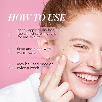 Saturday Skin Rub-A-Dub Refining Peel Gel – Exfoliating Face Wash & Fruit Enzyme Scrub – 2.53 fl oz (75ml)